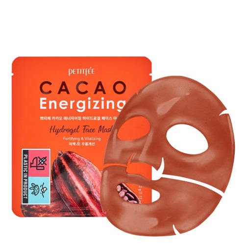 PETITFEE CACAO Energizing Hydrogel Face Mask 32g x 5sheets