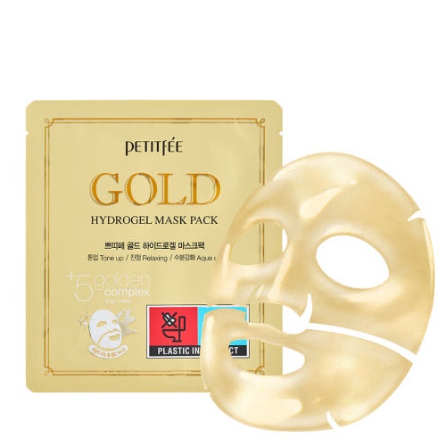 PETITFEE Gold Hydrogel Mask Pack 32g x 5sheets