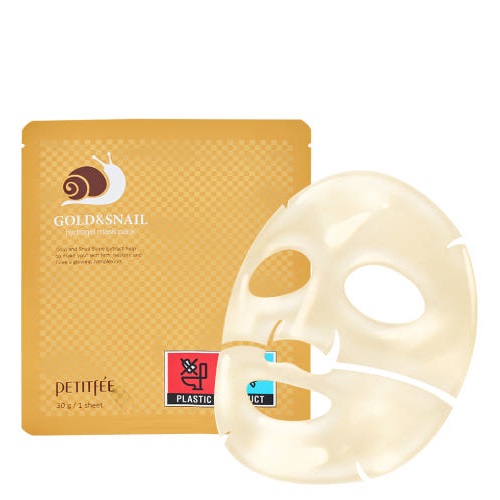 PETITFEE Gold & Snail Hydrogel Mask Pack 30g x 5sheets