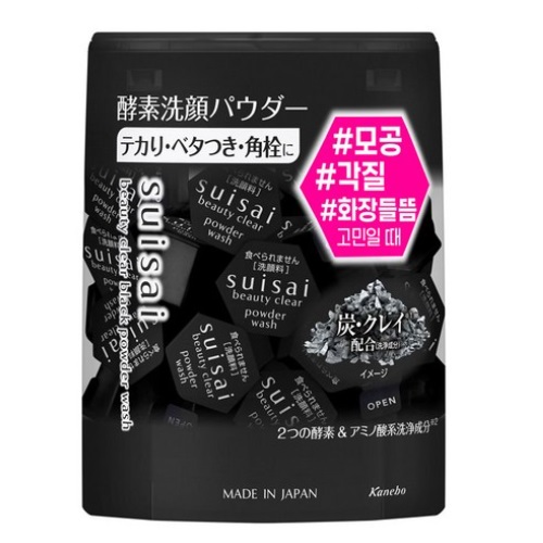 Suisai Beauty Clear Black Powder Wash 32p