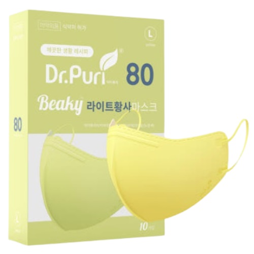 Dr.Puri Beaky Light Yellow Sand Mask KF80 [Yellow] 10p