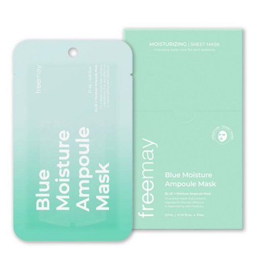 FREEMAY Blue Moisture Ampoule Mask Sheet 10P