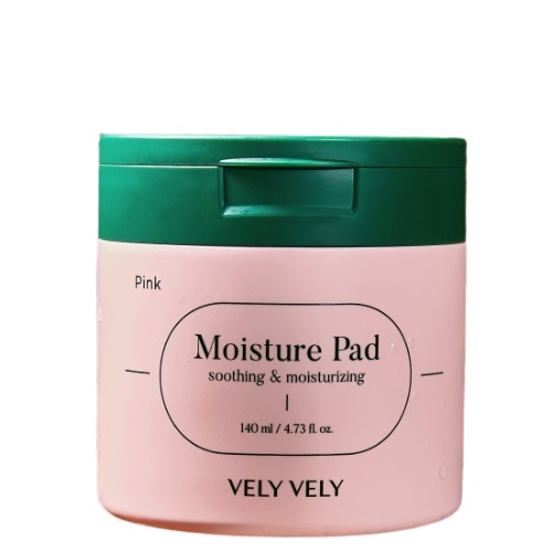 VELY VELY Pink Moisture Pad 60 sheets