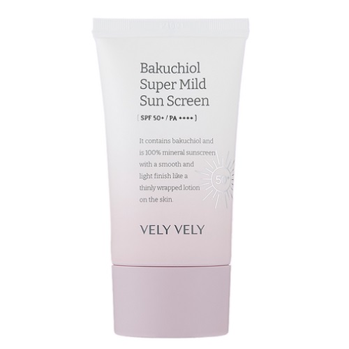 VELY VELY Bakuchiol Super Mild Sun Screen SPF50+PA++++50ml