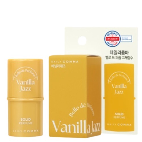 [DAISO] Daily Comma Bello de Perfume Solid Perfume 4.7g Vanilla Jazz