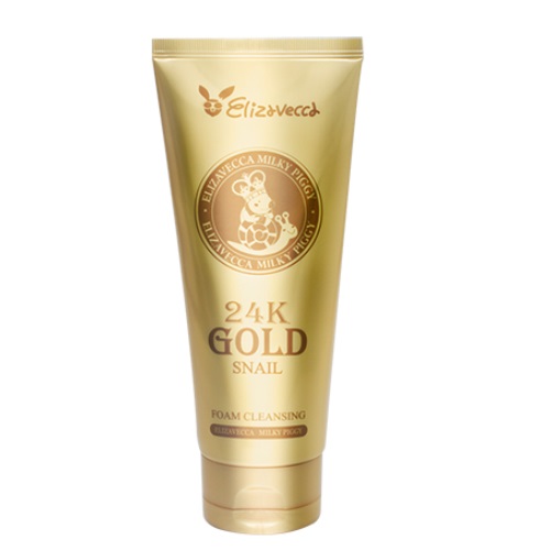 Elizavecca 24K Gold Snail Foam Cleansing 180ml