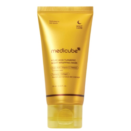 MEDICUBE Kojic Acid Turmeric Night Wrapping Mask 75ml