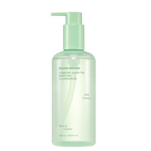 Round Around Comfort Green Tea Moisture Cleansing Oil 300ml