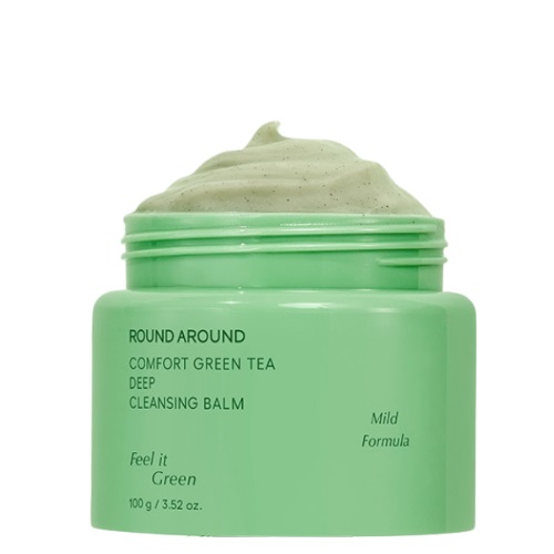 Round Around Comfort Green Tea Deep Cleansing Balm 100g