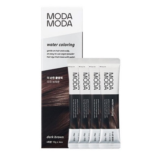 MODAMODA Water Coloring 10g x 4 EA [Dark Brown]