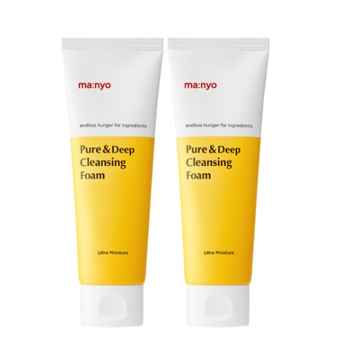 manyo Pure & Deep Cleansing Foam 120ml+120ml set