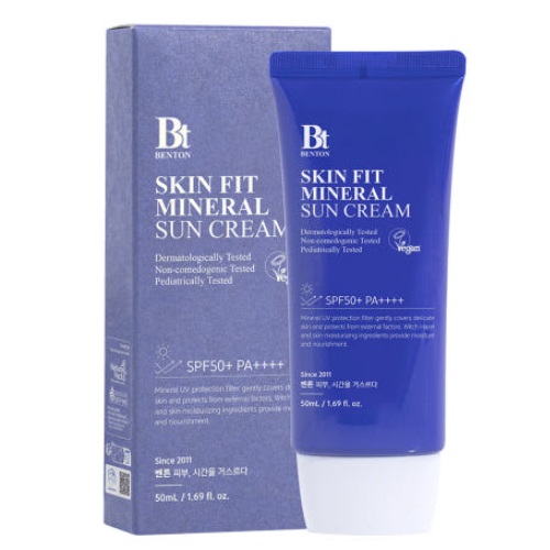 BENTON Skin Fit Mineral Sun Cream SPF50+PA++++50ml