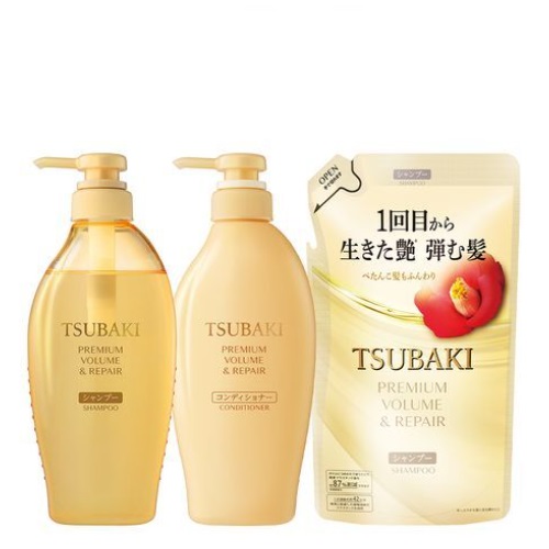 TSUBAKI Premium Volume & Repair Shampoo Conditioner 2 items set