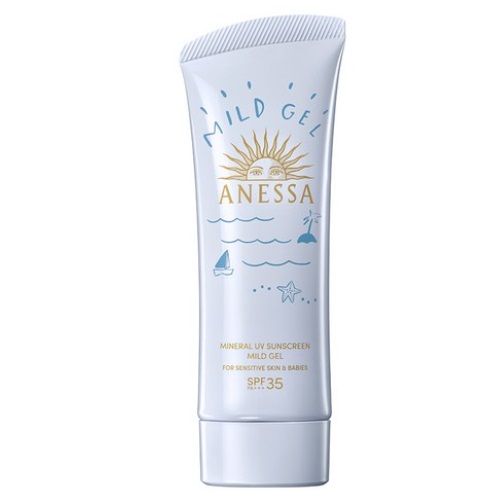 ANESSA Mineral UV Sunscreen Mild Gel SPF35PA+++90g