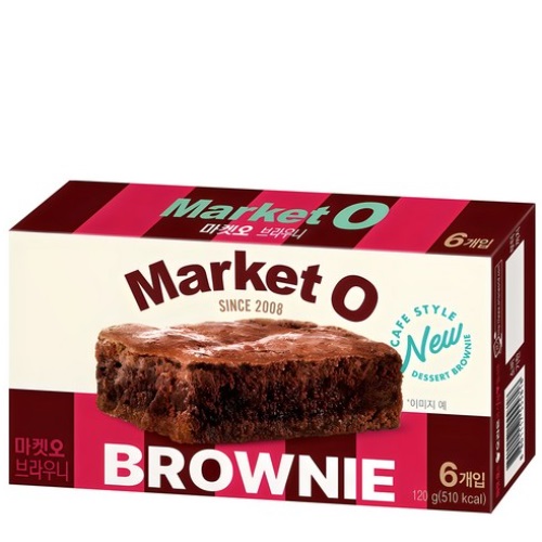 Market O Brownie 6 pieces (120g)