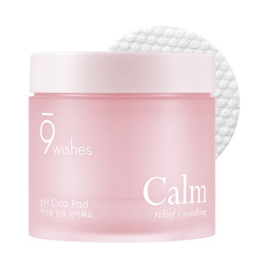 9wishes Calm pH Cica Toner Pad 70pads