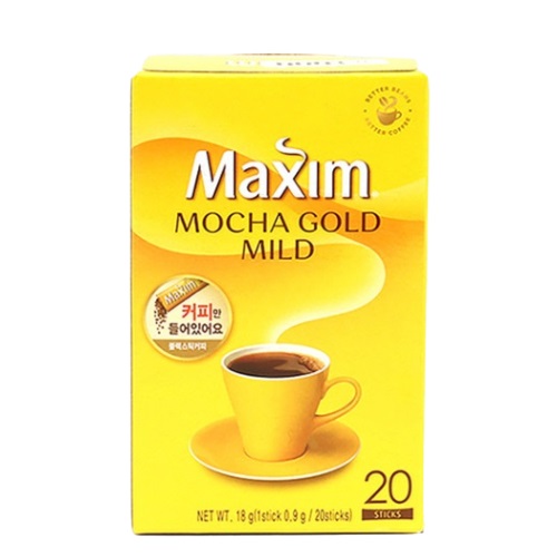 [DAISO] Maxim Mocha Gold Mild 18g (0.9g*20sticks)