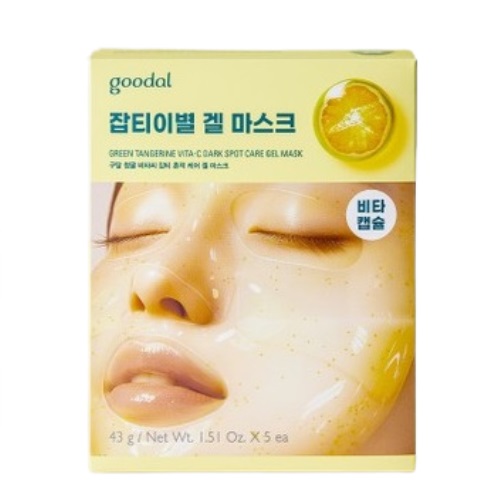 GOODAL Green Tangerine Vita-C Dark Spot Care Gel Mask 1sheet