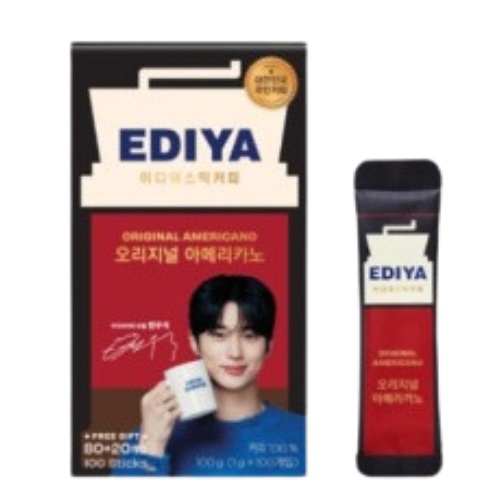 EDIYA Stick Coffee Original Americano 80+20T