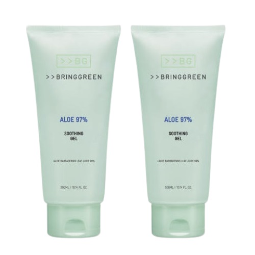 BRINGGREEN Aloe 97% Soothing Gel 300ml+300ml