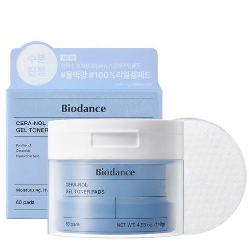 BIODANCE Cera-Nol Gel Toner Pads 60p