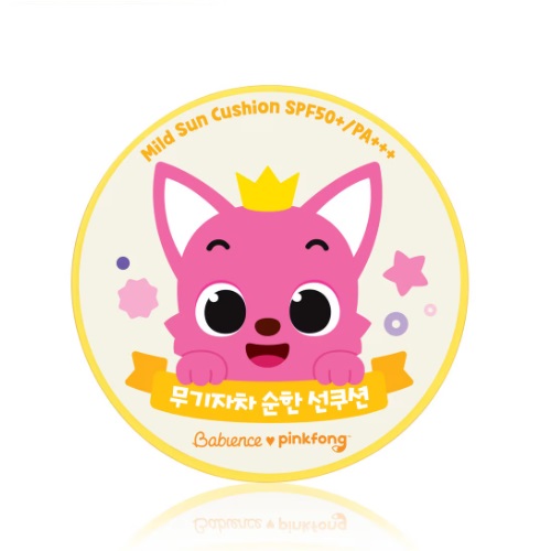 Babience Pinkfong Mild Sun Cushion SPF50+/PA+++ 15g