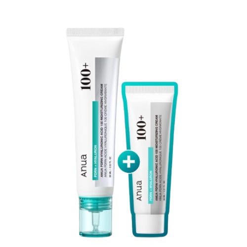 ANUA PDRN Hyaluronic Acid 100 Moisturizing Cream 60ml (+30ml) Set
