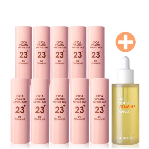 DERMASHARE Cica Vitamin ampoule Balm 11g*10EA +Ampoule 50mL