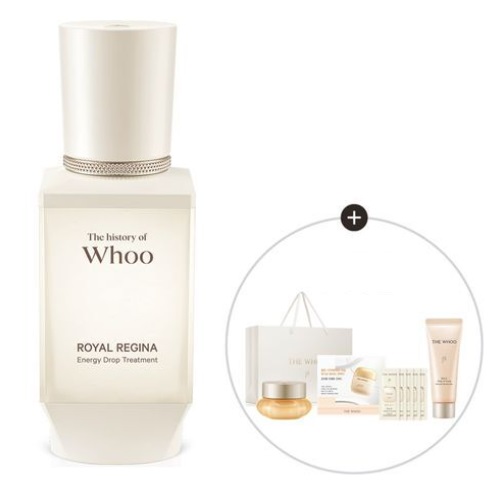 The Whoo Royal Regina Energy Drop Treatment 75ml +Gift