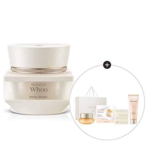 The Whoo Royal Regina Energetic Recharging Cream 50ml+Gift