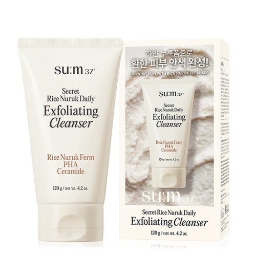 SUM37 Secret Rice Nuruk Daily Exfoliating Cleanser 120g