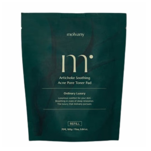 molvany Artichoke Soothing Acne Pore Toner Pad 70P Refill