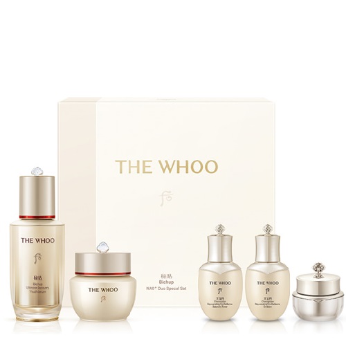 The Whoo Bichup Ultimate Recovery Youth Serum 50ml+Cream 20ml Set