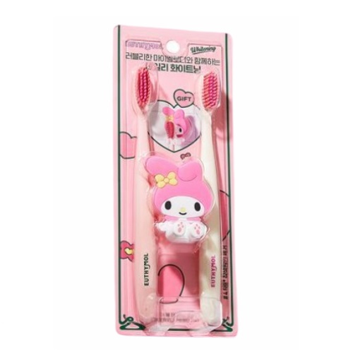 EUTHYMOL Whitening Toothbrush 2-pack Plan (My Melody Plan)