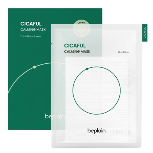 Beplain Cicaful Calming Mask Sheet 10 Sheets