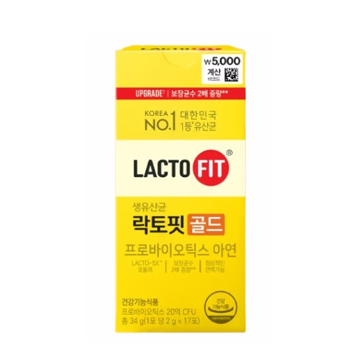 [DAISO] LACTO-Fit Probiotics Gold 2g*17 Sticks