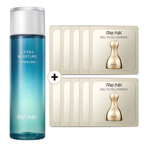Re:NK Extra Moisture Toning Skin 150ml (+cell to cell essence 1mlx10pcs)