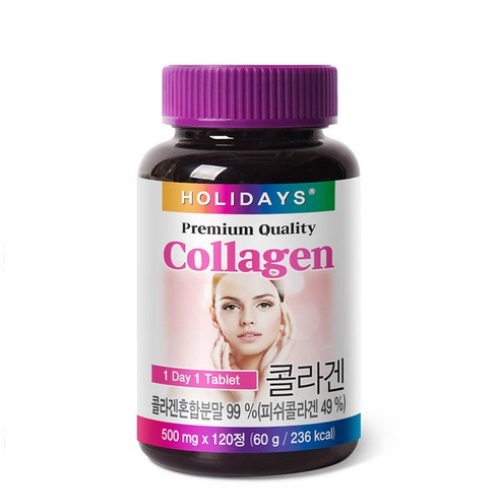 HOLIDAYS Premium Quality Collagen Tablets, 120 tablets