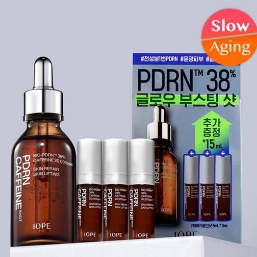 IOPE PDRN Caffeine shot 30ml Set (+5ml*3ea)