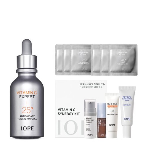 IOPE Vitamin C Expert 25% Antioxidant Toning Ampoule 23ml