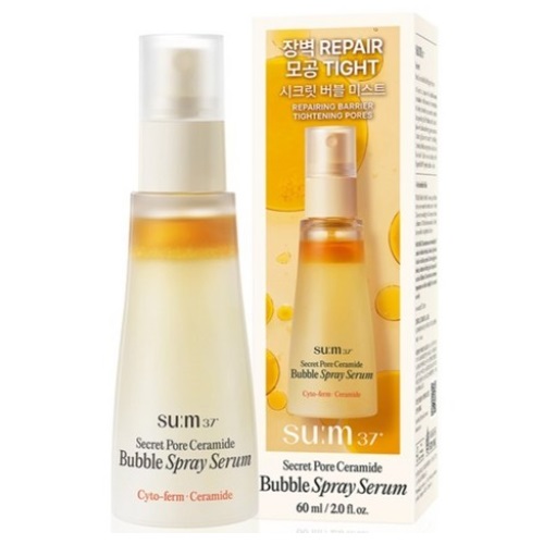 SUM37 Secret Pore Ceramide Bubble Spray Serum 60ml