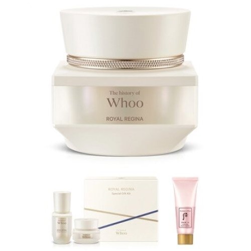 The Whoo Royal Regina Energetic Recharging Cream 50ml+Gift