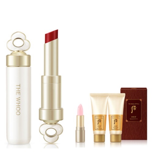 The Whoo Essential Lip Glow Balm 3.3g +Gift [Lotte Department Store]