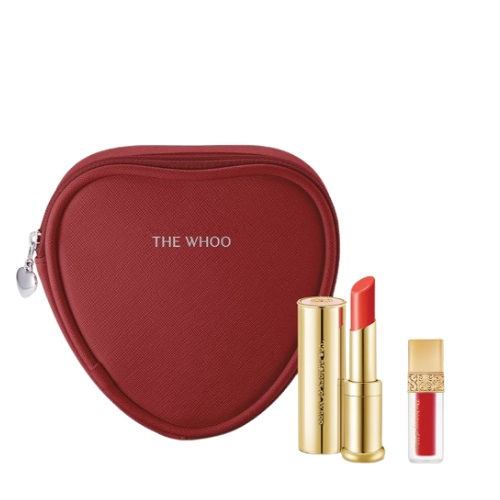 The Whoo Gongjinhyang Mi Glow Lip Balm Special Set (Red)