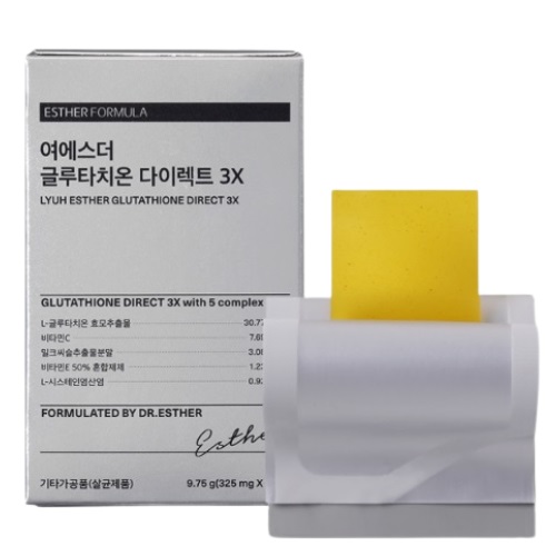 Esther Formula Lyuh Esther Liposome Glutathione Direct 3X 9.75g (325mg x 30 sheets)