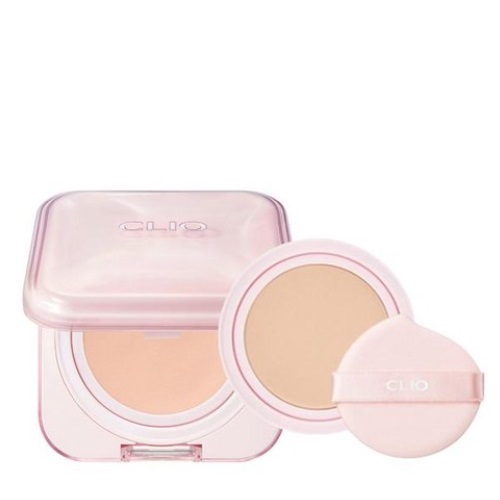 CLIO Kill Cover Mesh Glow Essential Cushion SPF50+,PA++++/15gx2 Set