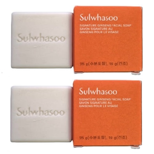 [S] Sulwhasoo Signature Ginseng Facial Soap 50g (25g x 2EA)