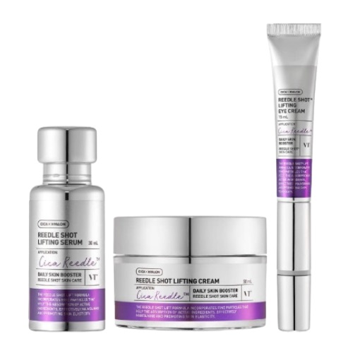 VT Reedle Shot Lifting 3items Set (Serum+Eyecream+Cream)