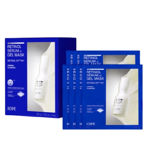 IOPE Retinol Serum Gel Mask 7sheets