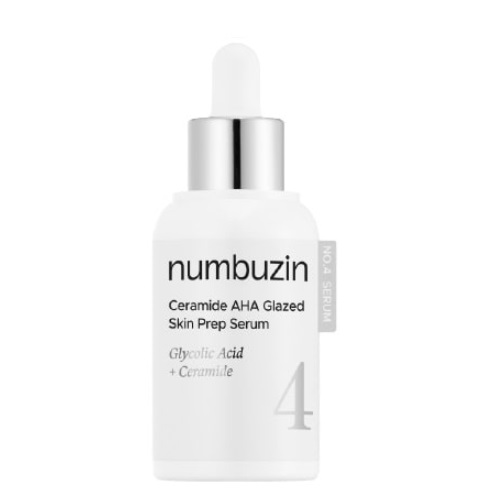 numbuzin No.4 Ceramide AHA Glazed Skin Prep Serum 30ml